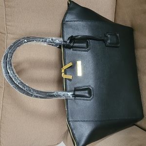 Joy and Iman Best Friend City Sachel Leather Tote NWT